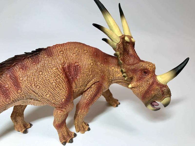 恐竜フィギュア】スティラコサウルス・デラックス（collectA）レビュー | DINOCOM