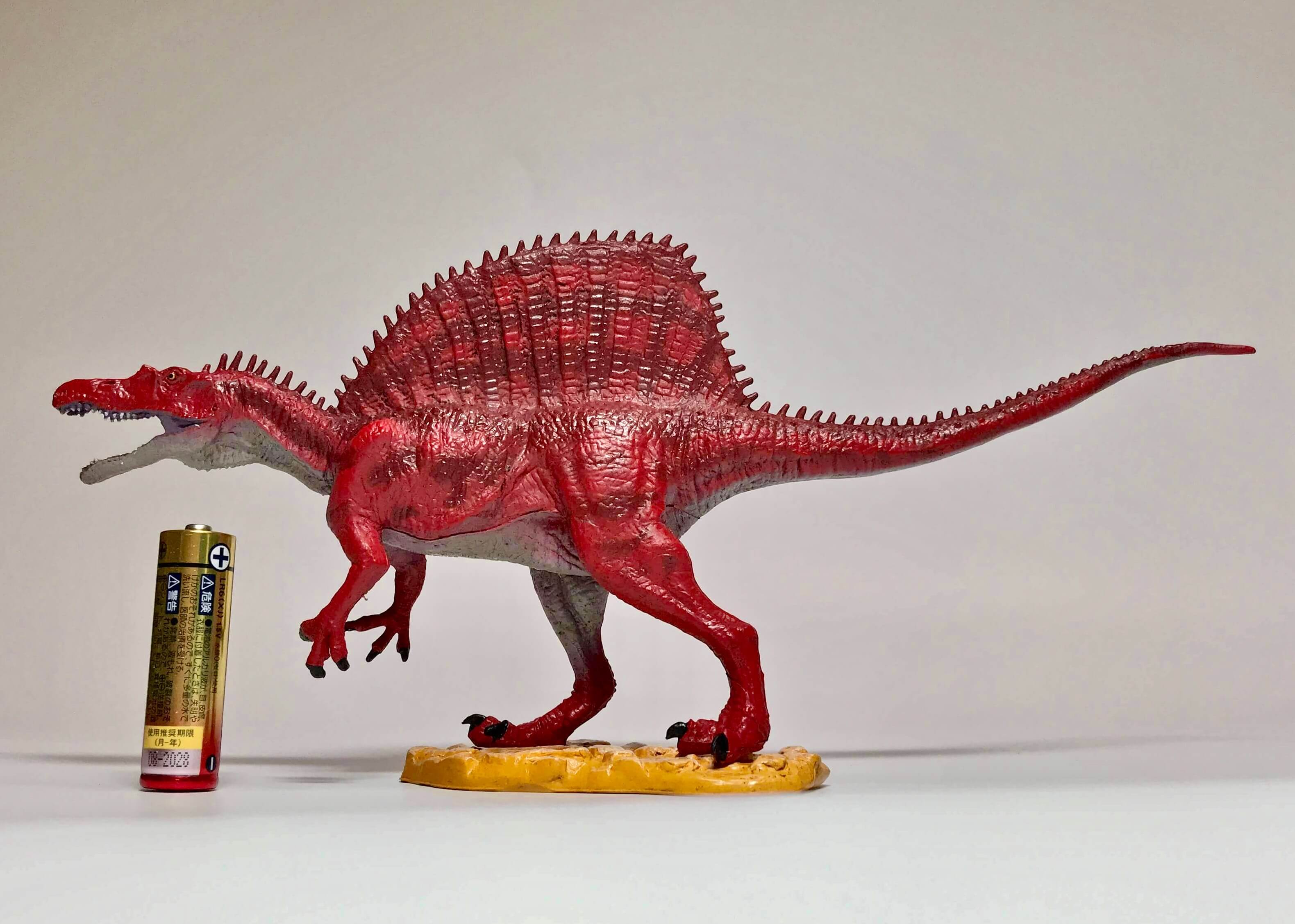 恐竜フィギュア スピノサウルス フェバリット レビュー Dinocom