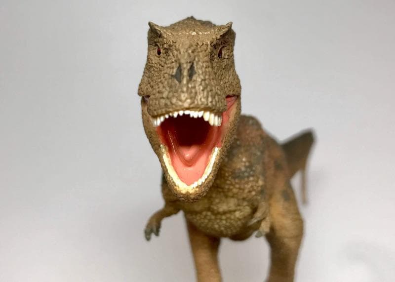 神流町恐竜センターのタルボサウルスフィギュアレビュー