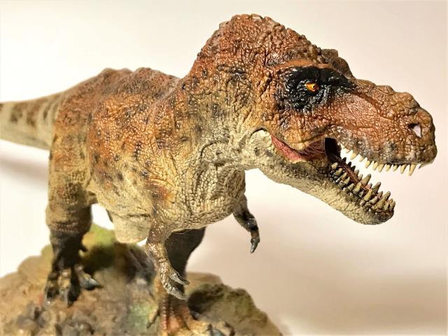 ポーラボーラ ティラノザウルス 投石器 T Rex ミニフィギュア 美品